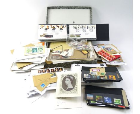 Various world GB and other used collectors stamps, first day cover sets etc., to include Marine Timekeepers, Sherlock Holmes,