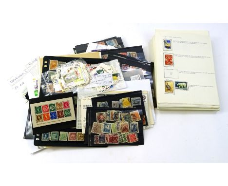 Various world used stamps, Russia 1957, various other Russian collectors stamps, some used, German stamp covers, other world 