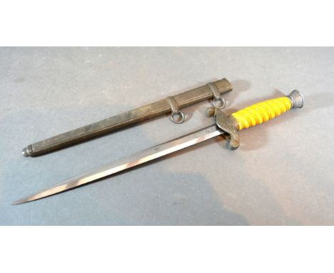 A German ORGL Army Dagger by Herder, 37cms long 