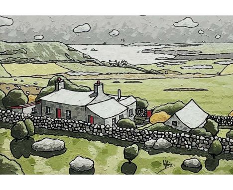ALAN WILLIAMS acrylic on panel - entitled verso 'Llyn Peninsula', signedDimensions: 40 x 50cms Provenance:consigned via our C