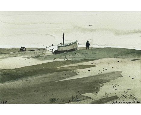 ‡ JOHN KNAPP-FISHER limited edition (58/850) colour print - entitled verso 'Aldeburgh Beach', signed fully in pencilDimension