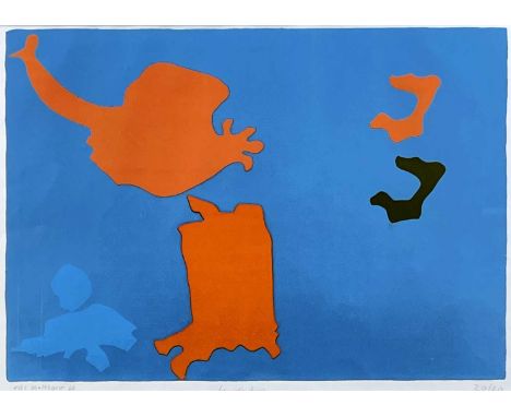 ‡ ERIC MALTHOUSE limited edition (20/20) screen print - abstract, entitled in margin 'Facade II', signed and dated 1969Dimens