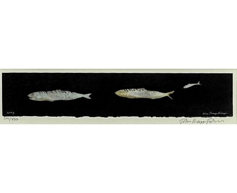 ‡ JOHN KNAPP-FISHER limited edition (361/850) colour print - fishes, signed in pencilDimensions: 8.25 x 35cmsProvenance:priva