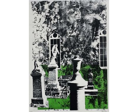 ‡ JOHN PIPER lithograph - titled 'Dylwyn Church, 1966', signed in pencilDimensions: 79 x 58cmsProvenance:private collection C