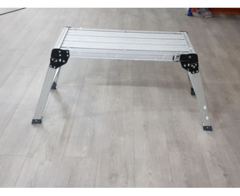 Aluminium step up platform