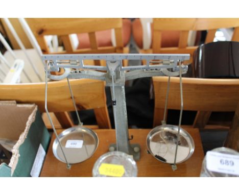 A set of Philip and Harris scales 