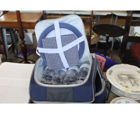 A Euro height picnic hamper 