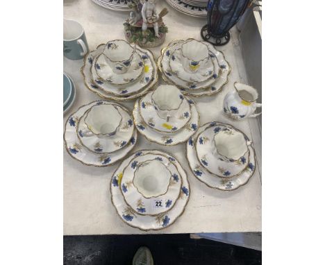 A qty of Melba china