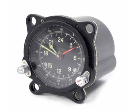 Russian aircraft bomber timer, with luminous hands, the 2.75" dial numbered 55M-979759 
