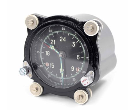 Russian aircraft bomber timer, with luminous hands, the 2.75" dial numbered 55M-126289 