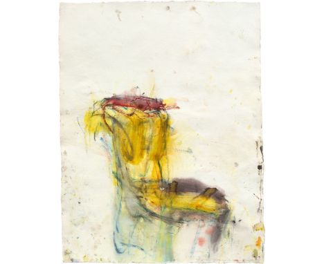 Martha Jungwirth (Wien 1940 – lebt in Wien). Ohne Titel. 2007Aquarell auf Bütten.  138 × 105,5&nbsp;cm (54&nbsp;⅜ × 41&nbsp;½