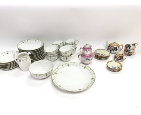 A collection of assorted ceramics item including part tea sets.