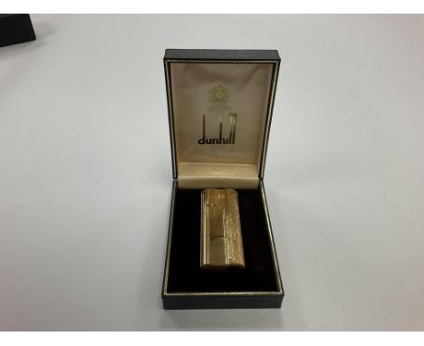 Vintage gold Dunhill lighter.