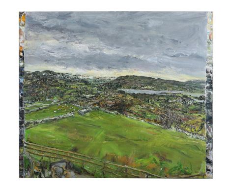 NICK MILLERTO LOUGH ARROW, WINTEROil on canvas, 97 x 112cmSigned; signed, inscribed and dated 2005 versoProvenance: Rubicon G