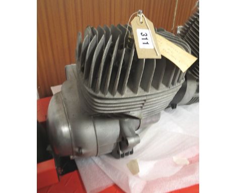 An MZ TS150cc engine