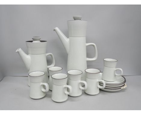 A Denby coffee service 