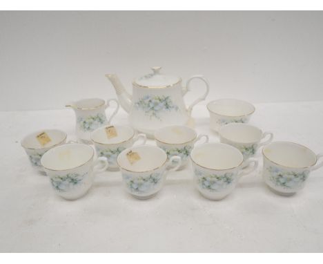 A collection of various tea services and dinnerware comprising of Royal Vale part tea service, a Czech part tea service and a