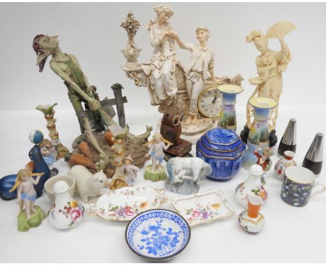 A collection of figures, and other assorted ceramic items  **PLEASE NOTE THIS LOT IS NOT ELIGIBLE FOR IN-HOUSE POSTING AND PA