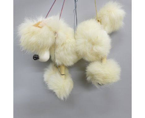 A Pelham puppet, Poodle, boxed