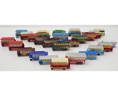 A large collection of loose die-cast model buses and vehicles mostly comprising of Corgi and Lledo. Approximately 80 in total