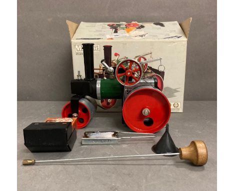 A boxed Mamod model steam roller 