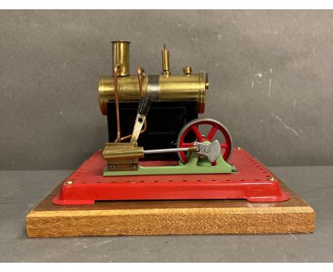 A Mamod static steam engine 