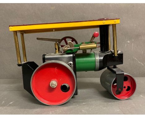 A Mamod SR1A steam traction roller 