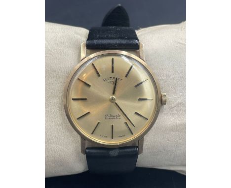 A Rotary 17 Jewels Incabloc Gents wristwatch
