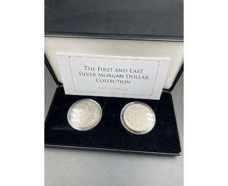 American Coins: The First and the Last Silver Morgan dollar coins