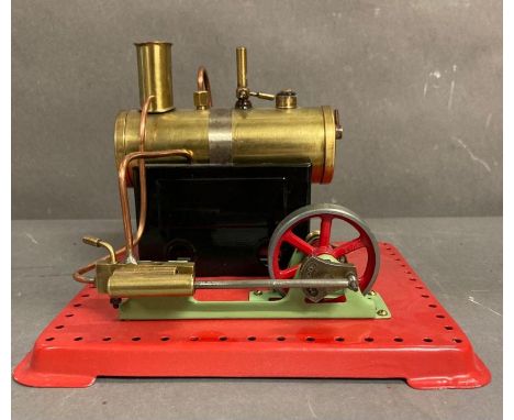 A Mamod static steam engine 