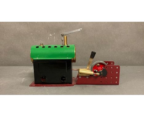 A Mamod static steam engine AF 