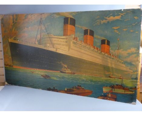 A ONE OWNER MARITIME POSTER/PRINT COLLECTION - all dimensions in cms, image only excluding frame WILLIAM McDOWELL lithograph 