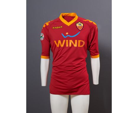 Francesco Totti - A.C. Roma Francesco Totti - A.C. Roma   - Stagione 2009-2010 Maglia gara Kappa, a maniche corte, taglia XL.