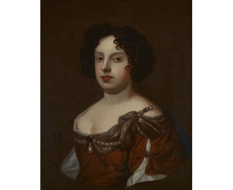 After Sir Peter Lely, English / Dutch 1618-1680- Portrait of Eleanora Lee, Lady Norreys, later Countess of Abingdon (1658-169