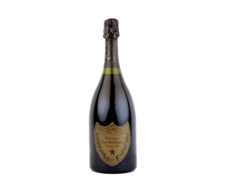 A bottle of 1983 Dom Perignon Champagne