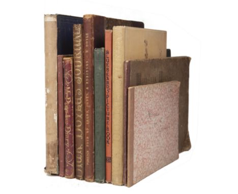 Doyle (Richard 'Dick'). 'A Journal... in the Year 1840'. Smith Elder, London 1885 plus six further titles illustrated by Doyl