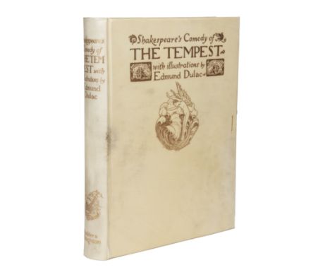 Dulac (Edmund) Illustrator, Shakespeare (William) 'The Tempest' Hodder and Stoughton. Ltd Ed. (1908?) 196/500, signed by the 