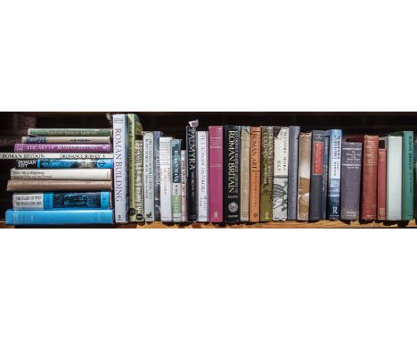 Roman Britain:- A collection of c50 associated titles relating to the study of the architectural and social history of the Ro
