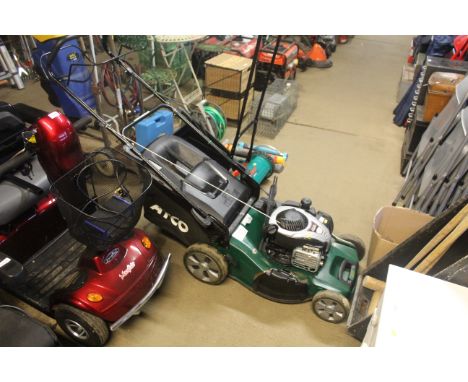 An Atco Quattro 19S self propelled rotary lawnmower with Briggs and Stratton 625EXI engine