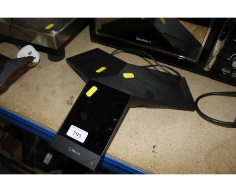 A Polycom conference speaker.&nbsp;**This lot is subject to VAT on the hammer price**