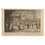 Reception of the French Ambassador le Vicompte D'Andrezel with Sultan Ahmed III