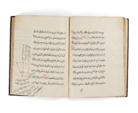 ƟKhalasa al-Hisab (a Summation of Mathematics), copied by the scribe “al-Taqsil Abbas”, in Arabic with marginal commentary in