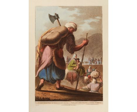 A Group of Costume Plates and Engravings relating to the Ottomans and Mamluks, on paper [most London, various publishers, nin