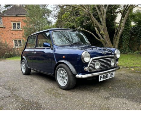 Stylish Rover Mini in a great colour and just 21,300 miles from new. Finished in Tahiti Blue over a 'Burberry'-style interior