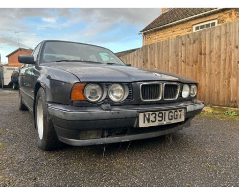 UK-supplied 540i V8 with a 6-speed manual gearbox in need of restoration and offered without Reserve. When new, BMW's third-g