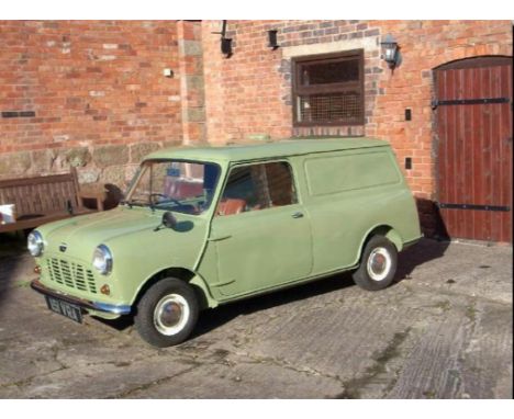 A fully restored, right-hand drive, home-market Mini Van classically finished in Willow Green and Tan. Pure nostalgia. A righ