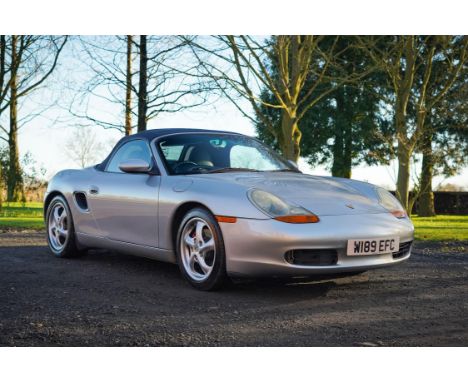 A well presented, manual gearbox, year 2000 986 Boxster with 82,706 miles indicated and offered without Reserve. For the year
