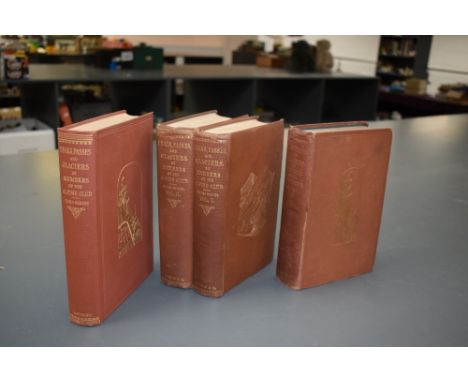 Mountaineering. Ball, John (ed.) et al - Peaks, Passes, and Glaciers. London: 1859-1932. First, Second, and Third series. In 