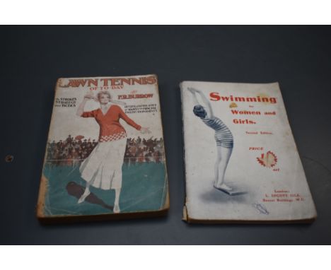 Miscellaneous. Hamilton, Colin - Swimming for Women and Girls. London: L. Upcott Gill, 1914. 2nd edition. Original wrapps. Wi