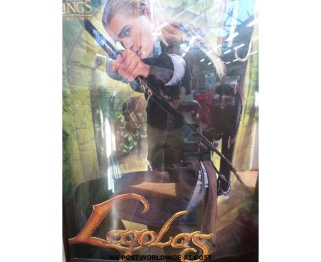 Two "Lord of the Rings" film posters (each 90 x 63cm)